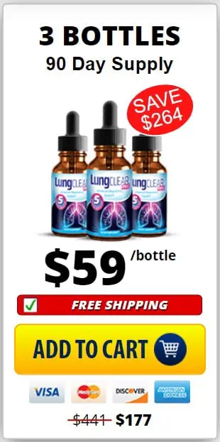 Lung Clear Pro 3 Bottle Price